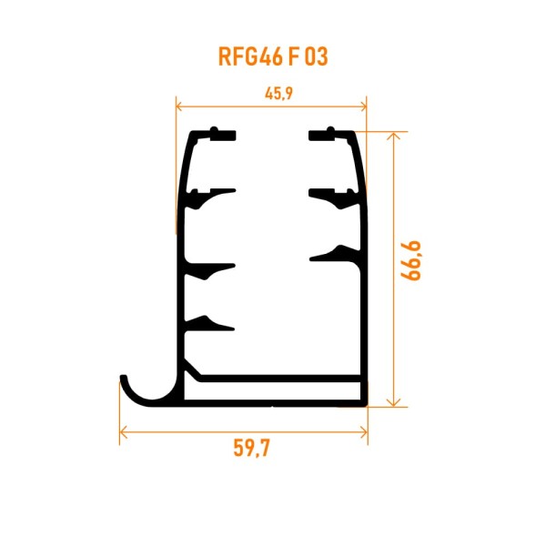 RFG46 F03 Tahliyeli Kasa Profili - 1