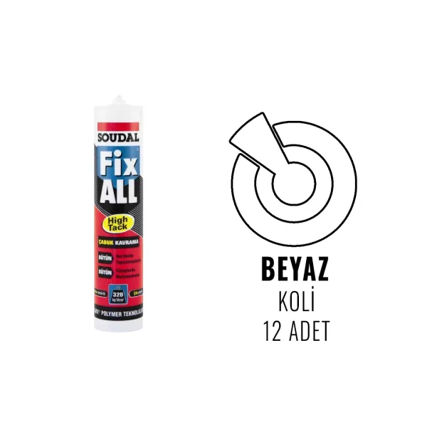 Soudal Fix All High Tack 290 Ml - 3