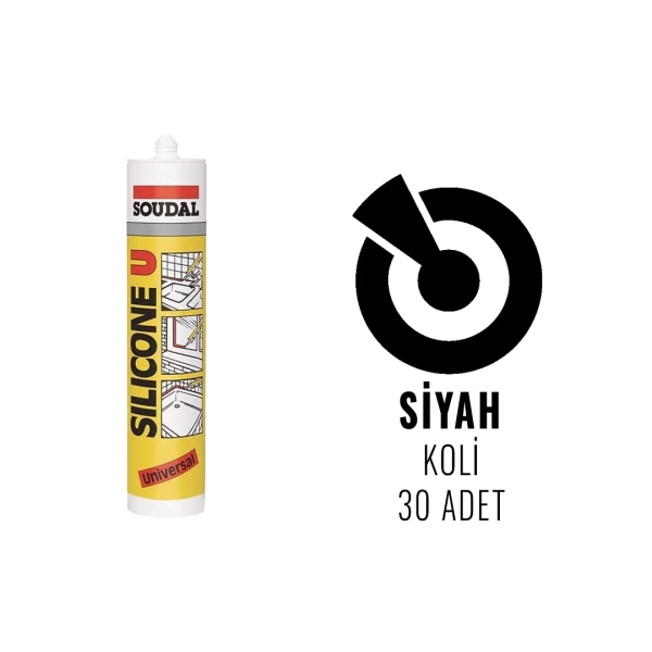 Soudal Genel Amaçlı U Silikon 280 GR - 3