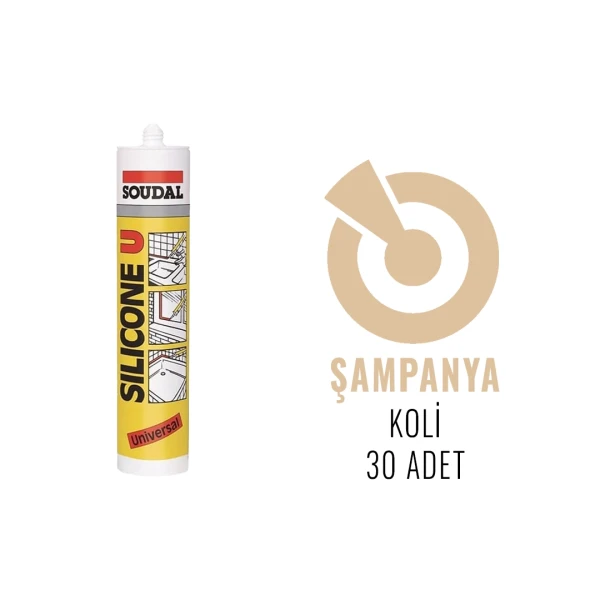 Soudal Genel Amaçlı U Silikon 280 GR - 5