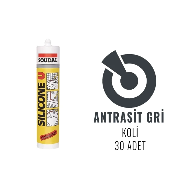 Soudal Genel Amaçlı U Silikon 280 GR - 6